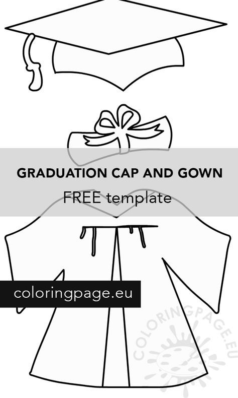 Graduation cap gown template Grad Cap Topper Template, Graduation Cap Template Free Printable, Gown Template, Graduation Gown Pattern, Graduation Cap Template, Graduation Cap Pattern, Graduation Bulletin Board, Graduation Cap Svg, Graduation Cards Handmade