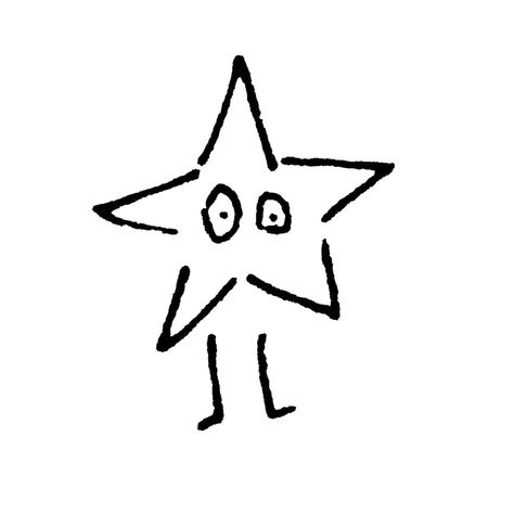 Aesthetic Star Doodles, Simple Star Tattoo Design, Star Doodle Tattoo, Cute Star Doodles, All Star Desenho, Star Drawing Tattoo, Profile Picture Star, Simple Pfp Aesthetic, Star Drawing Simple