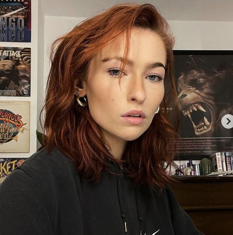 Sophie Baverstock, Beautiful Unicorn, Hair Skin, About Hair, Cut And Color, Glow Up?, New Hair, Hair Inspo, Red Hair