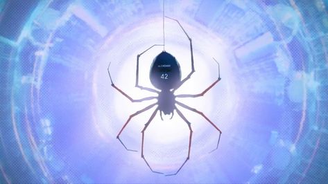 Spider 42 Spiderverse, Earth 42 Spider, Chrome Wallpaper, Web Shooters, Spider Drawing, Spider Man Into The Spider Verse, Spiderman Theme, Into The Spider Verse, Crazy Art