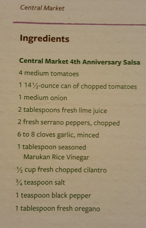 Central Market 4th Anniversary Salsa Love Dip, Mexican Party Food, Herbed Butter, Mexican Feast, Picnic Food Ideas, Serrano Pepper, Food To Cook, Bar Food, Central Market