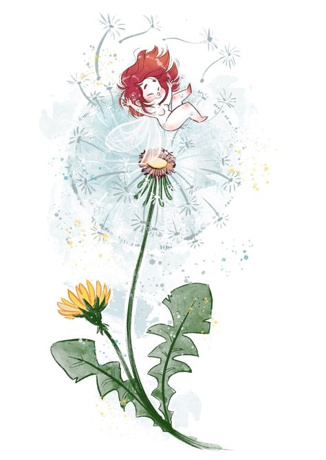 Dreamy Art, Fairy Tail, Book Illustration, Aesthetic Art, Fantasy Creatures, Cute Art, Daisy, Flowers, Art