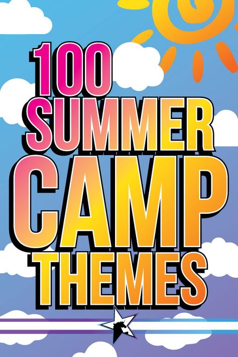 Since summer camps are right around the corner. Many camps have themed days or if it is sleep away you get to deck out your cabin. Because of this, we compiled a list of ideas for themes! Summer Camp Theme Ideas, Camp Ideas For Kids, Camp Theme Ideas, 90s Olympics, Summer School Themes, Summer Daycare, Preschool Summer Camp, Camp Themes, Olympics Party