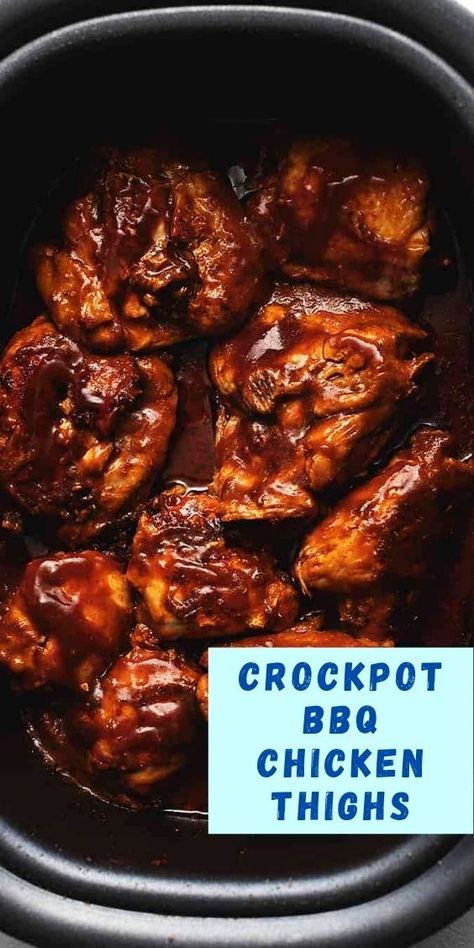 Bbq Chicken Thighs Crockpot, Chicken Thighs Slow Cooker Recipes, Crock Pot Bbq Chicken, Crockpot Bbq Chicken, Crock Pot Bbq, Low Carb Slow Cooker Recipes, Crockpot Chicken Thighs, Bbq Chicken Thighs, Thanksgiving Turkeys