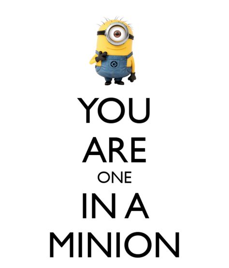 Minion Birthday Quotes, Minion Love Quotes, One In A Minion, Minions Images, Minion Pictures, Minion Jokes, Minions Love, Cute Minions, Motivation Sayings