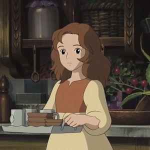 Ghibli Characters Icon, Arriety Ghibli Icon, Arietti Studio Ghibli, Studio Ghibli Pfps, Ghibli Characters, Secret World Of Arrietty, Personajes Studio Ghibli, Studio Ghibli Characters, Anime Illustration