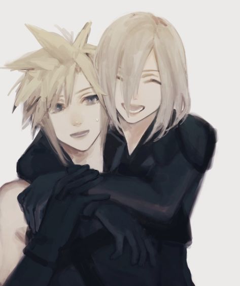 Cloud X Kadaj, Final Fantasy Fanart, Kadaj Ff7, Cloud Ff7 Fan Art, Kadaj Ff7 Fanart, Cloud Strife Fanart, Yazoo Kadaj Loz Ff7, Final Fantasy Cloud X Zack, Remnants Of Sephiroth