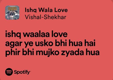 Hindi Songs Lyrics Quotes, Love Song Lyrics Quotes, Random Lyrics, Hindi Love Song Lyrics, Hindi Lyrics, Lyrics Spotify, Therapy Playlist, Hip Hop Lyrics, Meaningful Lyrics