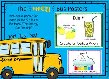 Don't forget to hit that GREEN STAR that says "follow me" for TONS of freebies!!!(be the first to be notified every time I post a new freebie!)This product has a different poster for character education that go along with the book: "The Energy Bus for Kids." These posters go perfectly with the Energ... Kindergarten Center, Character Education Activities, Energy Bus, Bullentin Boards, Kindergarten Centers, Green Star, Center Ideas, Character Education, What To Make