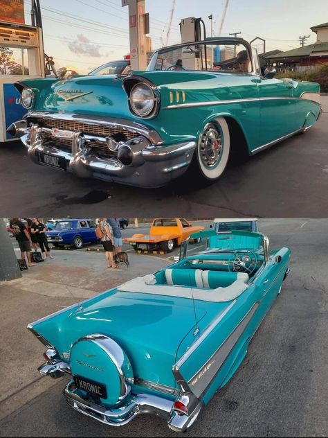 1957 Chevrolet Belair Car Centerpieces, Sunflower Room, 50s Aesthetic, 57 Chevy Bel Air, Chevrolet Corvair, Chevy Cars, 57 Chevy, Lowrider Cars, 1957 Chevrolet