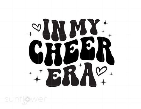 In My Cheerleader Era, Cheerleading Svg Files Free, In My Cheer Era, Cheer Signs For Cheerleaders, Cheer Svg Files Free, Cheer Drawings, Cheer Backgrounds, Cheerleader Wallpaper, Cheer Wallpapers