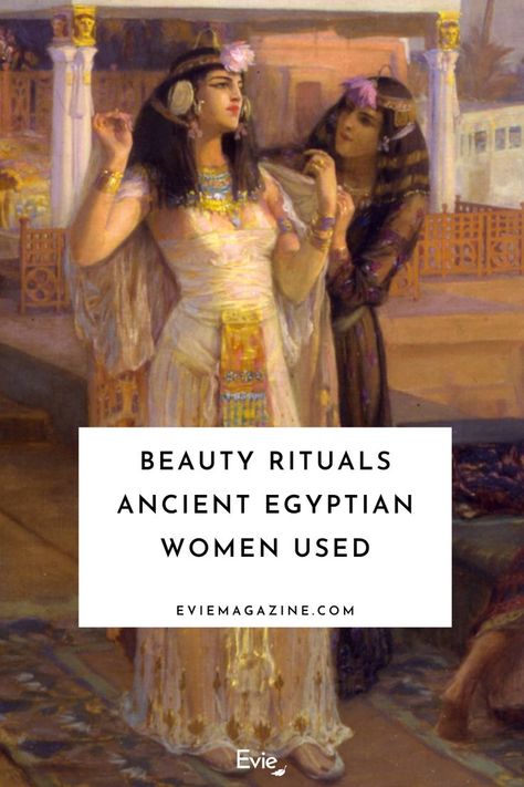 Makeup might seem like a modern phenomenon that has grown into a trillion-dollar business, but cosmetics were equally important to daily life in the ancient world. Ancient Egyptian Women, Egyptian Party, Egyptian Beauty, Egyptian Women, Ancient World, African Beauty, Spiritual Practices, Find Beauty, Ancient Egyptian