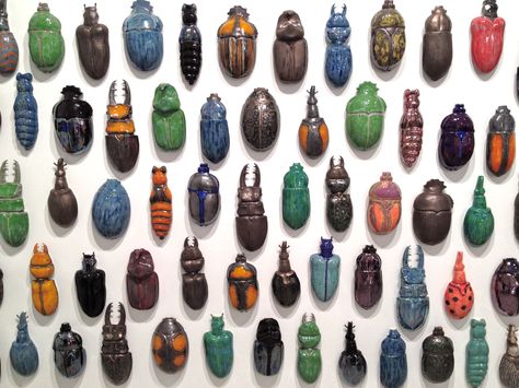 Bug Collection, Bug Art, Beautiful Bugs, Insect Art, Clay Animals, Ceramic Animals, Bugs And Insects, Pottery Designs, Animal Sculptures