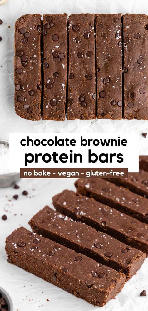 Vegan Gf Protein Bars, High Protein After Workout Snacks, Protein Powder Bars, Protein Bars Homemade Healthy, High Protein Vegan Dinner, Vegan Protein Bars Recipe, Pb Snacks, Perfect Bars, Vegan Protein Bar