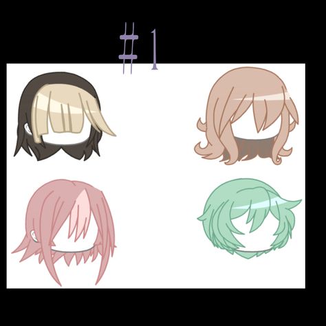 Short Hair Gacha Club Ideas, Gacha Club Hair Ideas Short, Cute Hairstyles Gacha Club, Short Hair Gacha Club, Gacha Short Hair Ideas, Short Hairstyle Gacha Club, Short Gacha Club Hair, Gacha Club Girl Hairstyles, Gacha Club Rainbow Hair