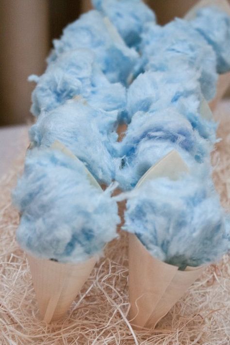 Gourmet Cotton Candy, Cloud Baby Shower Theme, Ballerina Wedding, 17 Birthday, Blue Cotton Candy, Idee Babyshower, Moon Baby Shower, Blue Bridal Shower, Shower Inspiration