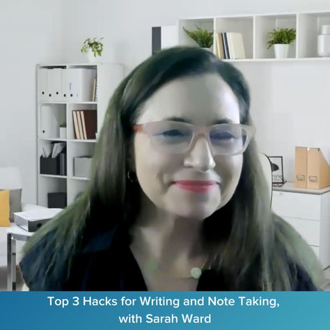 Do you have a child or teenager who struggles with writing or note taking? It can be difficult, especially for kids who struggle with executive function, to remember to include all the parts of an essay or take notes in an organized way. Listen as executive function expert Sarah Ward, M.S. CCC/SLP, shares her top three executive function hacks for writing and note taking. Hint: Technology is your friend! #dyslexia #dyscalculia #adhd #adhdlife #brightandquirky #studytips #writingtips Sarah Ward Executive Function, Parts Of An Essay, School Struggles, Sarah Ward, Executive Function, Executive Functioning, Note Taking, Study Tips, Writing Tips