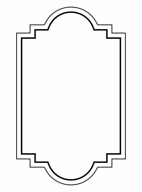 Paper Frame Template, Frame Coloring Pages, Templates Picture, Picture Frame Template, Paper Picture Frames, Template Frame, Paper Picture, Printable Frames, Border Templates