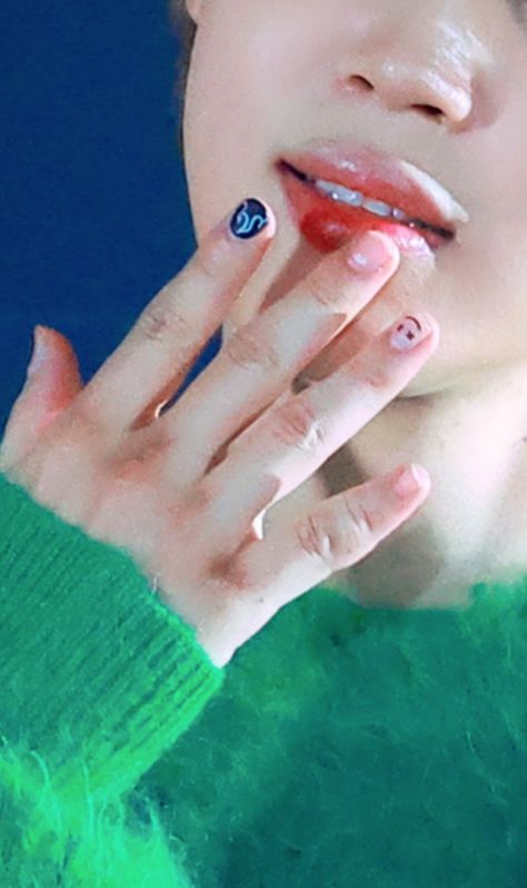 Jimin Nails, Uñas Aesthetic, Inspiration Nails, Love Park, Book Art Drawings, Park Jimin, Nails Inspiration, Nail Art Designs, Book Art