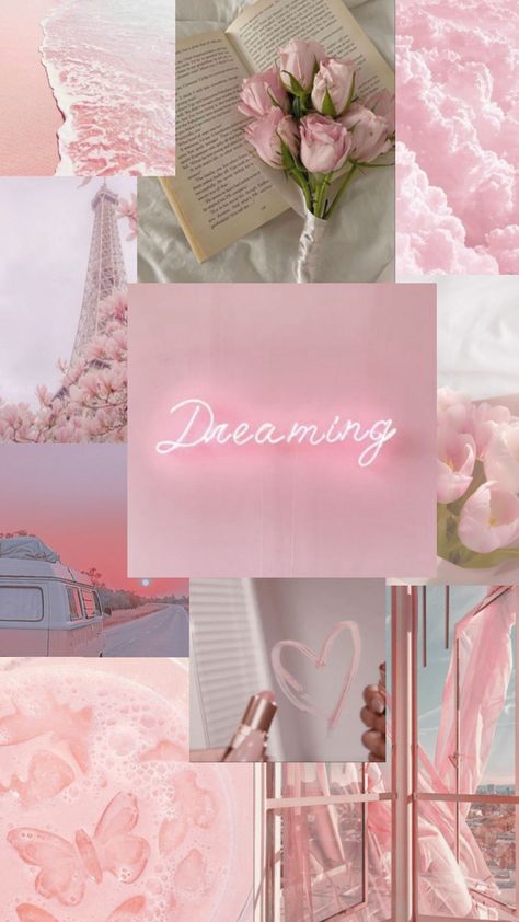 Pink Paris Wallpaper, Light Pink Wallpaper, Cute Summer Wallpapers, Pink Wallpaper Girly, Pink Palette, Pretty Phone Wallpaper, Pink Life, Cute Simple Wallpapers, Pastel Pink Aesthetic