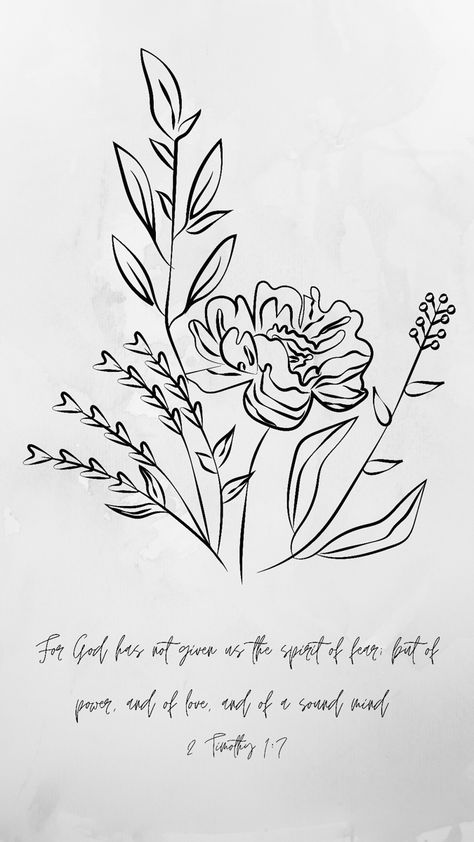 2 Timothy 1 7 Tattoo Ideas, 2nd Timothy 1:7 Wallpaper, 1 Timothy 4 12 Tattoo, 2 Timothy 1:7 Bible Journaling, 2 Timothy 1 7 Tattoo, 2 Timothy 1:7 Wallpaper, 7 Tattoo Ideas, Jesus Notes, 17 Tattoo