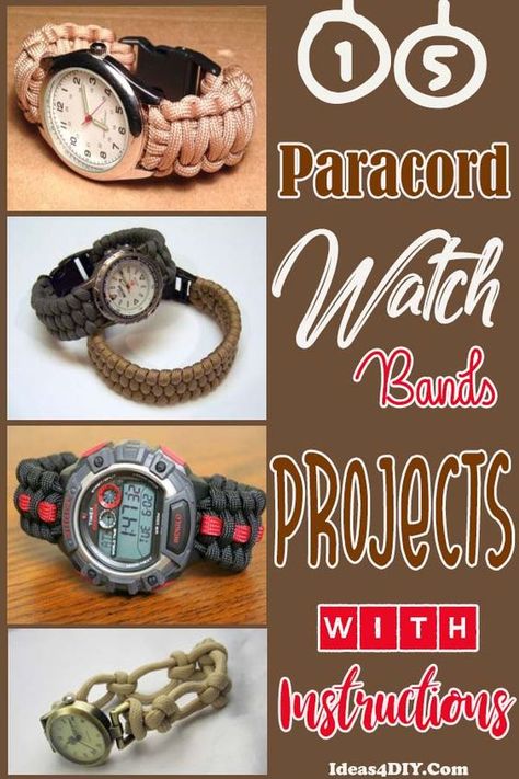 Snake Crafts, Paracord Watch, Rope Projects, Paracord Diy, Bracelet Craft Diy, Diy Store, Paracord Projects, Paracord Bracelets, Bracelet Crafts