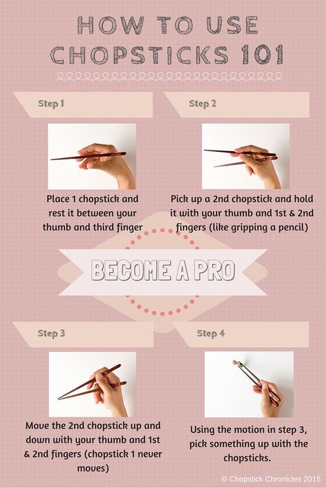 How To Use Chopsticks: Easy Step by Step Guide Chop Sticks How To Use, How To Use Chopsticks Easy, How To Use Chopsticks Tutorials, How To Eat With Chopsticks, How To Use Chopsticks, Kids Chopsticks, Using Chopsticks, Chop Sticks, Dining Etiquette