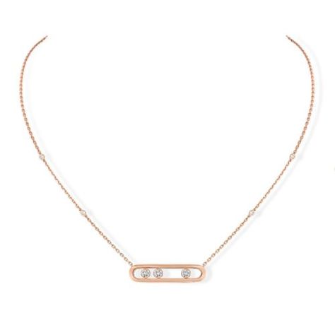 Pink Gold Necklace, Classic Bracelets, Diamond Jewel, Classic Necklace, Gold Diamond Necklace, Necklace Brands, Unique Diamonds, Rose Gold Necklace, Luxury Jewelry