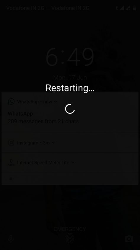 Restarting Life, Screen, Iphone