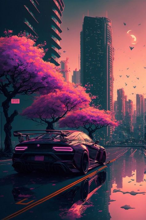 Car Aesthetic, A Car, Wallpapers, Road, Cars, Photography, Pink