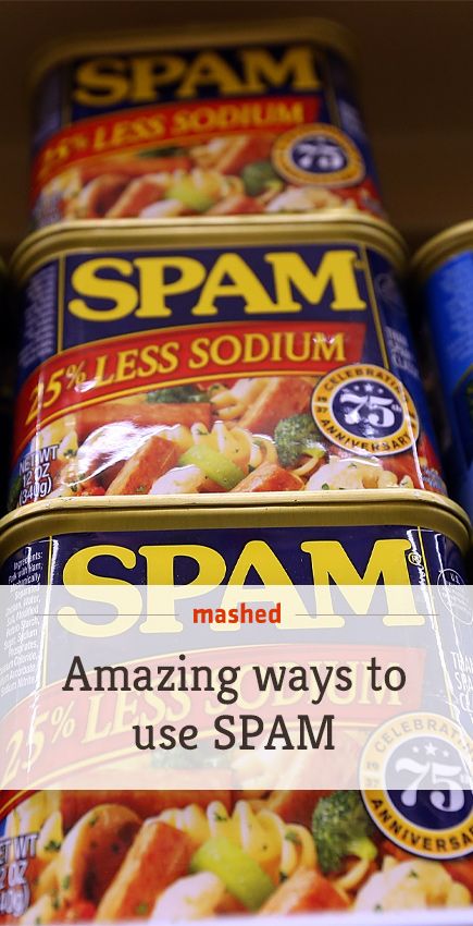 SPAM isn't just for sandwiches. #spam #cannedmeat Recipes Using Spam Meat, Spam Meals Dinners, Canned Spam Recipes, Recipes With Spam Meals, Spam Recipes Dinners Meals, How To Cook Spam Recipes, Spam Crockpot Recipes, Recipes Using Canned Spam, Spam Dishes Recipes For