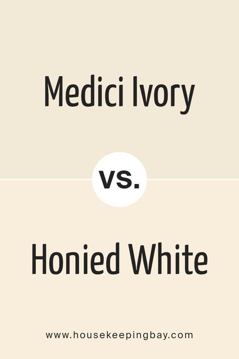 Medici Ivory SW 7558 by Sherwin Williams vs Honied White SW 7106 by Sherwin Williams Honied White, Cozy Rooms, Soft Beige, Cozy Room, Trim Color, Coordinating Colors, Sherwin Williams, White Paints, Accent Colors