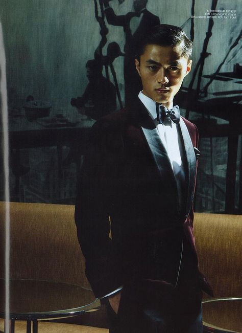 Zhao Lei, Asian Male Model, Vogue China, V Magazine, Lei, Ad Campaign, Vivienne Westwood, Male Models, Giorgio Armani