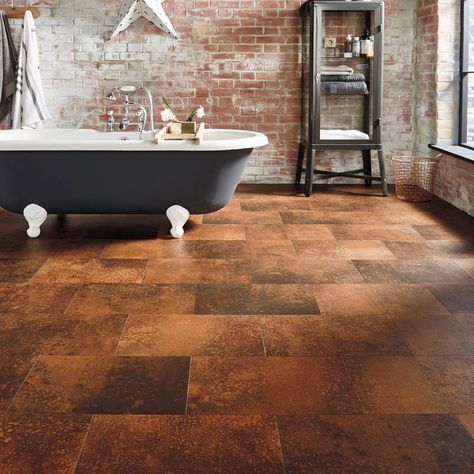 Flooring Ideas Vinyl, Karndean Design Flooring, Inexpensive Flooring, Transition Flooring, Vinyl Flooring Bathroom, Bathroom Vinyl, Real Wood Floors, Vinyl Tile Flooring, Flooring Tiles