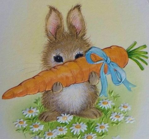 Jill 👛💄🕶 on Instagram: “Have a sweet Saturday! 🥕🥕🥕#vintageeaster #hunnybunny #springtime #jollyholidayjill #stillacaligirl” Carrot Drawing, Mary Hamilton, Bunny With Carrot, Bunny Rabbit Art, Hamilton Art, Hallmark Greeting Cards, Easter Pictures, Retro Graphics, Rabbit Art