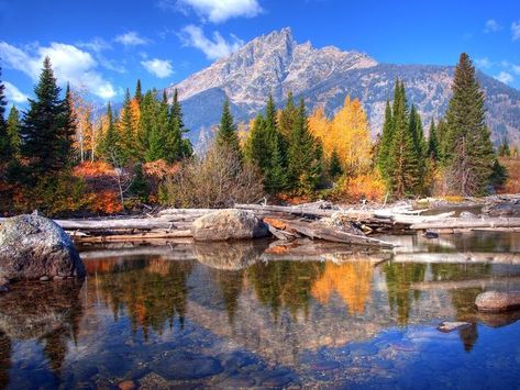 The 20 most beautiful lakes in the US ranked Lander Wyoming, Forest And Wildlife, Awesome Photography, Into The Wild, Tampa Florida, Beautiful Lakes, Bora Bora, Yellowstone National, National Monuments