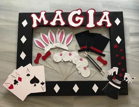 Magician Themed Birthday Party, Magician Birthday Party, Magician Party, Magic Birthday, Magic Theme, Christmas Comics, Magic Party, Boy Birthday Party Themes, Magic Day