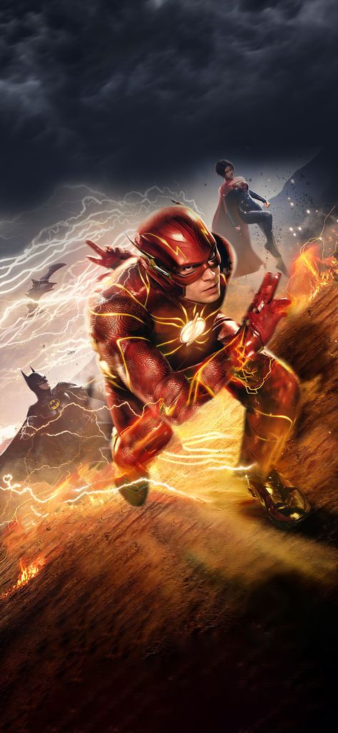 Cool Flash wallpaper for iPhone The Flash 2023, Flash Reverso, The Flash Poster, Wallpaper Gamer, Flash Dc Comics, General Zod, Dc Comics Wallpaper, Superhero Poster, Ezra Miller