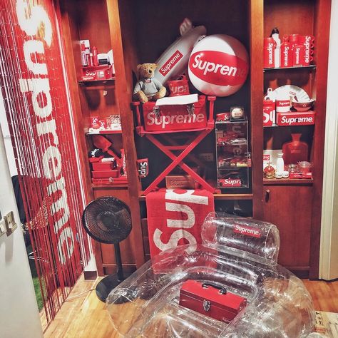 IDEA OVERACT on Instagram: “Almost a year that I started collecting Supreme accessories❤️” Supreme Accessories, Closet Space, A Year, Collage, Closet, On Instagram, Pins, Quick Saves, Instagram