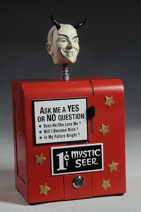 Mystic Seer Twilight Zone prop replica by BifBangPow Vintage Fortune Teller, Michael Crawford, Penny Arcade, The Mystic, Twilight Zone, Replica Prop, Fortune Telling, Fortune Teller, Classic Horror