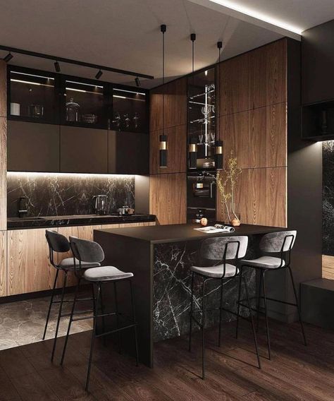 Interior Design Games, Modern Kitchen Design Luxury 2020, Kitchen Ideas Modern Luxury, Luxury Kitchen Design, Modern Kitchen Design Luxury, Simple Kitchen, Interior Modern, Kitchen Designs, Luxury Kitchen