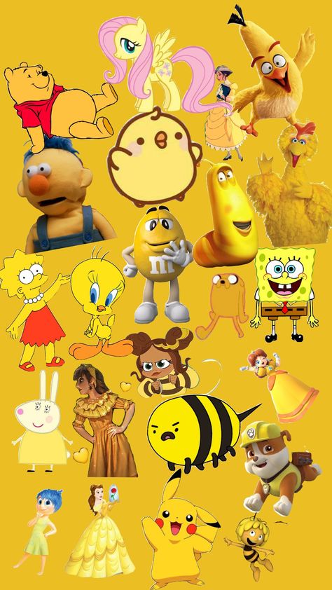 yellow characters #yellow Yellow Characters, Outfit Themes, Joy Inside Out, Yellow Costume, Dti Ideas, Movie Posters Vintage, Character Ideas, Poster Vintage, Disney Pictures