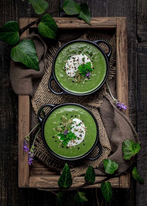 Flavorful Broccoli, Broccoli Spinach, Spinach Soup, Ginger Nut, Broccoli Soup, Vegan Yogurt, Cashew Cream, Tapioca Flour, Spinach Recipes