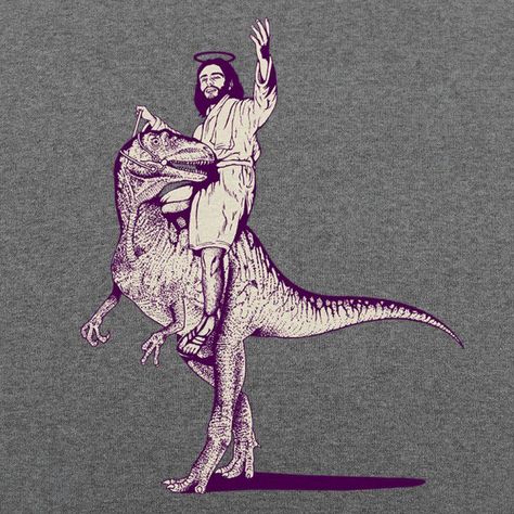 Jesus Lizard, Monster Shark, Italian Sculpture, Silkscreen Design, Funny Dinosaur, Artist Sketches, Dinosaur Funny, Dinosaur Gifts, Jesus Shirts