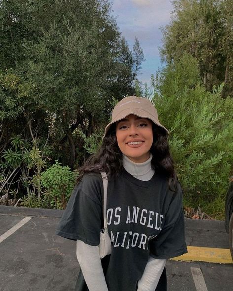 always wavy on Instagram: “Starting off the week with all smiles just like @stephhcardenas ✨ ⁣ ⁣ Wearing our Mocha Wavy Bucket Hat✨#staywavy #alwayswavy…” Hair Hat, All Smiles, Boss Babe, Wavy Hair, Mocha, Bucket Hat, Winter Hats, Hats, Hair