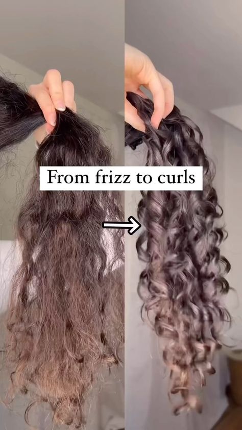 Curly Hair 👑 | Frizz is not a hair type, it’s curls coils or waves needing some care! Products used: 🎀 #curlsmithofficial Hold me softly style balm 🎀… | Instagram Best Hair Balm, S Curls, Curly Routine, Curly Hair Techniques, Curly Hair Advice, Curly Hair Frizz, Healthy Curls, Bounce Curl, Wavy Hair Care