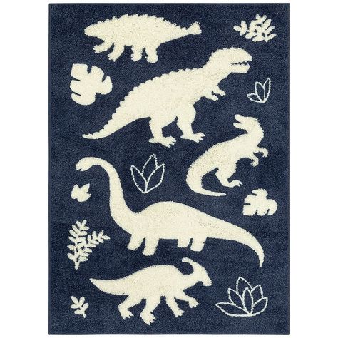 Dinosaur Toddler Room, Ikea Kids Bedroom, Dinosaur Rug, Dinosaur Kids Room, Dinosaur Room Decor, Dinosaur Room, Dinosaur Nursery, Nursery Room Inspiration, Area Rug Blue