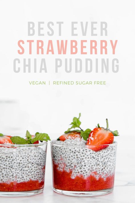 Milk And Strawberry, Strawberry Chia Pudding, Chocolate Avocado Brownies, Hot Fudge Cake, Strawberry Oatmeal Bars, Blueberry Crumble Bars, 500 Calorie, Coconut Chia Pudding, Strawberry Oatmeal