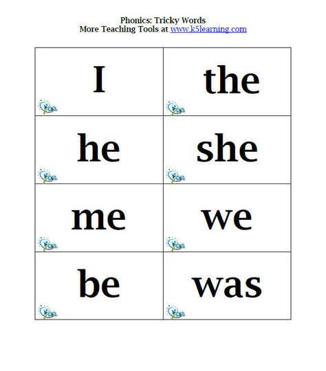 phonics tricky words Jolly Phonics Flashcards Free Printable, Phonic Flash Card Printable, Igh Words Phonics, Jolly Phonics Tricky Words Flashcards, Jolly Phonics Phase 1, Jolly Phonics Tricky Words, Phonics Chart, Preschool Sight Words, Phonics Cards