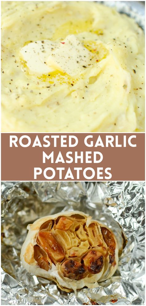 Roasted Garlic Parmesan Mashed Potatoes, Best Roasted Garlic Mashed Potatoes, Mashed Potatoes Roasted Garlic, Whipped Garlic Mashed Potatoes, Mashed Potatoes Golden Potatoes, The Keg Garlic Mashed Potatoes, Creamy Roasted Garlic Mashed Potatoes, Garlic Mash Potatoes Recipe, Garlic Potatoes Stovetop